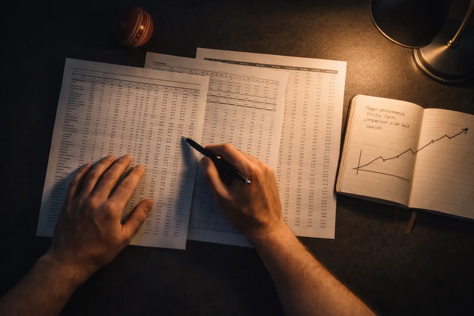 Cricket wedden strategieën – wedder analyseert cricketdata voor een wedstrijd