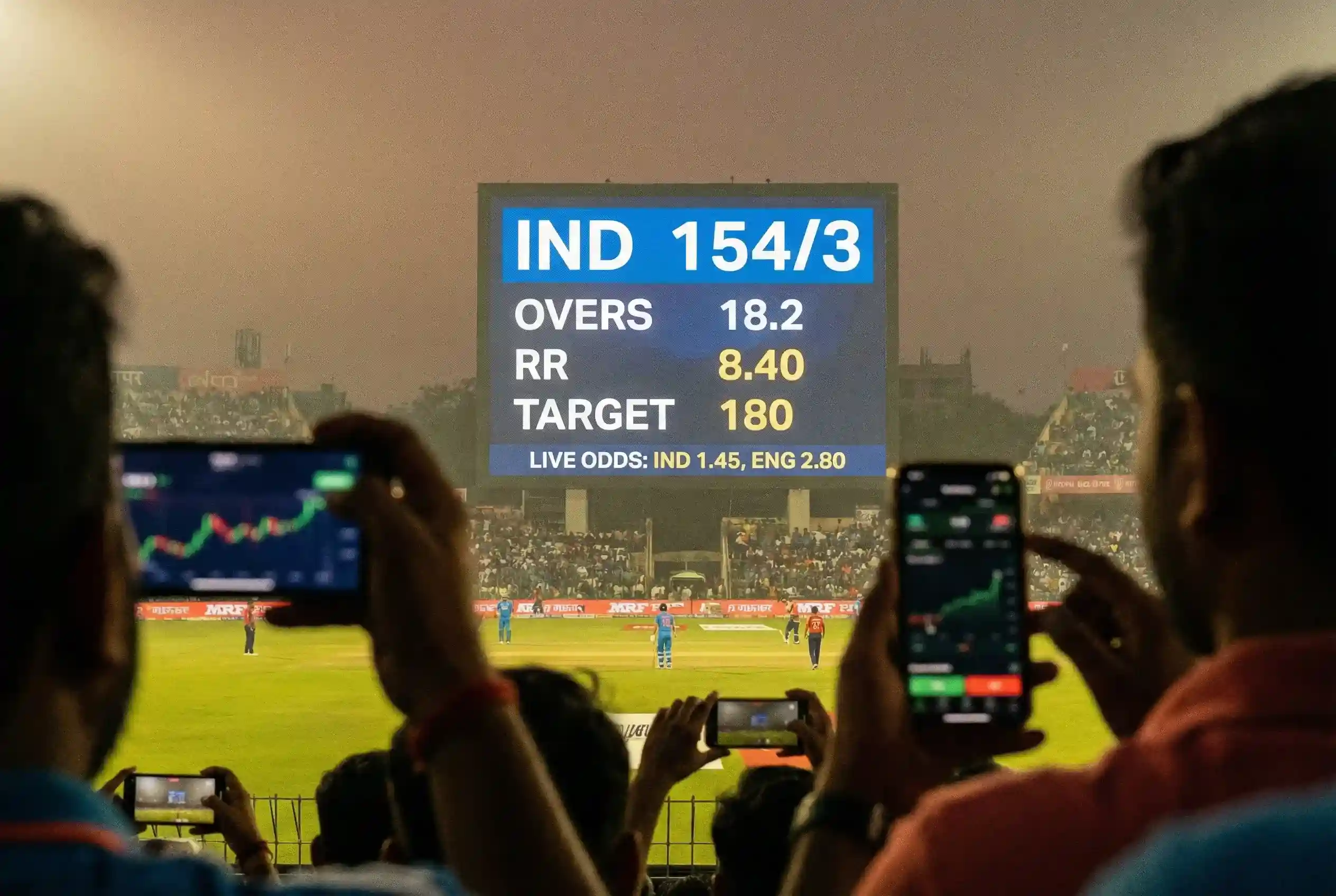 In-play markten bij cricket